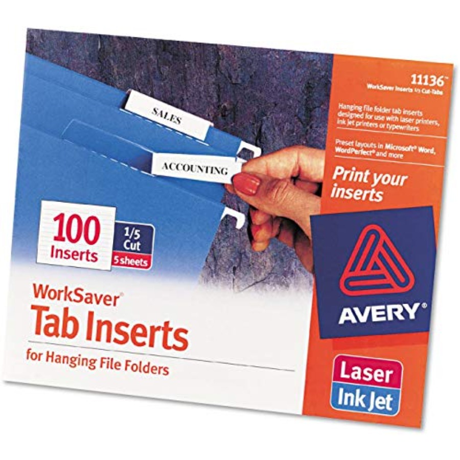 : Laser/Inkjet Inserts for Han - огляд і ціна File Folder Hanging