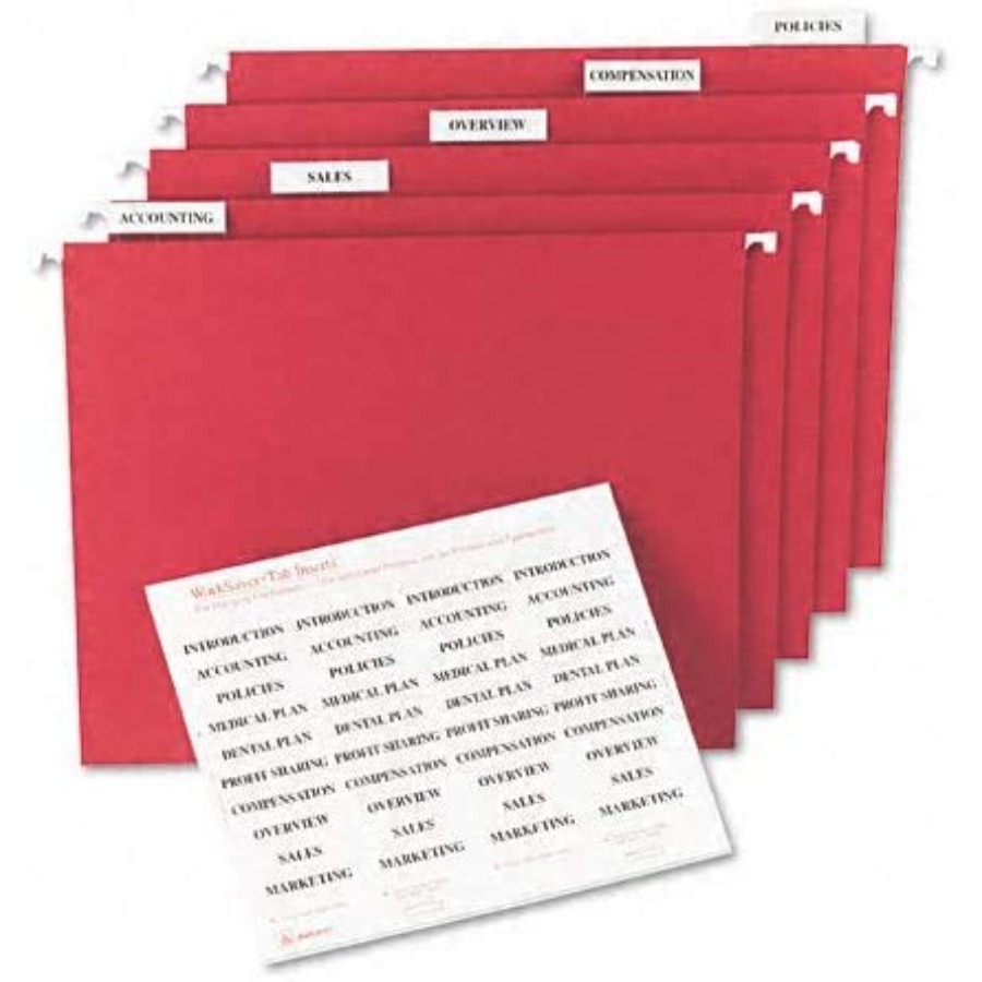 : Laser/Inkjet Inserts for Han - огляд і ціна File Folder Hanging