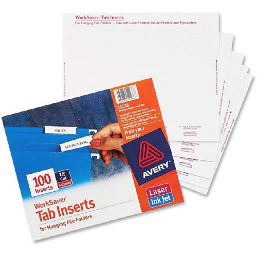 : Laser/Inkjet Inserts for Han - огляд і ціна File Folder Hanging