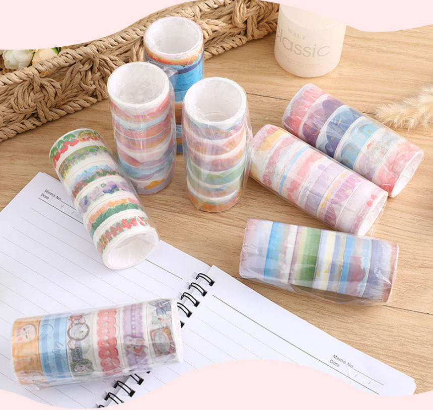 6roll/set Random Color Landsca - огляд і ціна Washi Tape Set