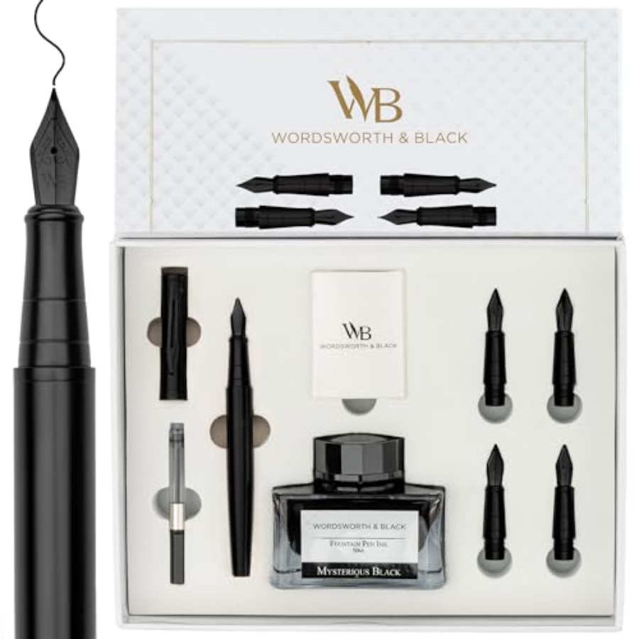 Fountain Pen Gift Set, Include - огляд і ціна Fountain Pen Ink