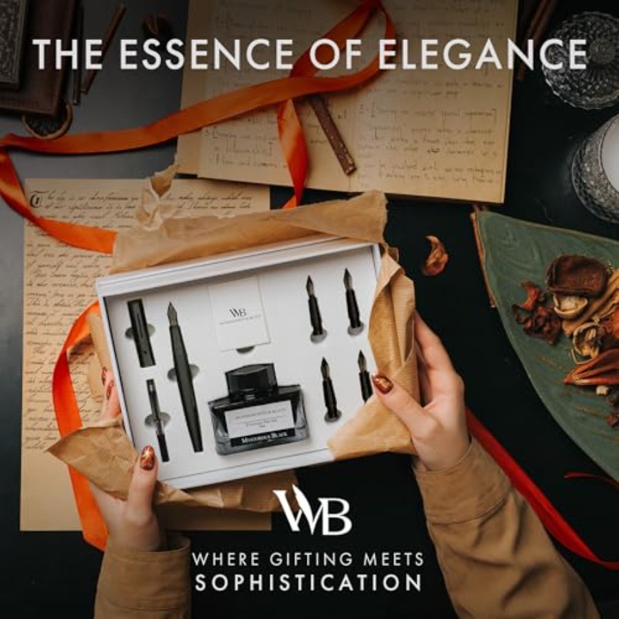 Fountain Pen Gift Set, Include - огляд і ціна Fountain Pen Ink