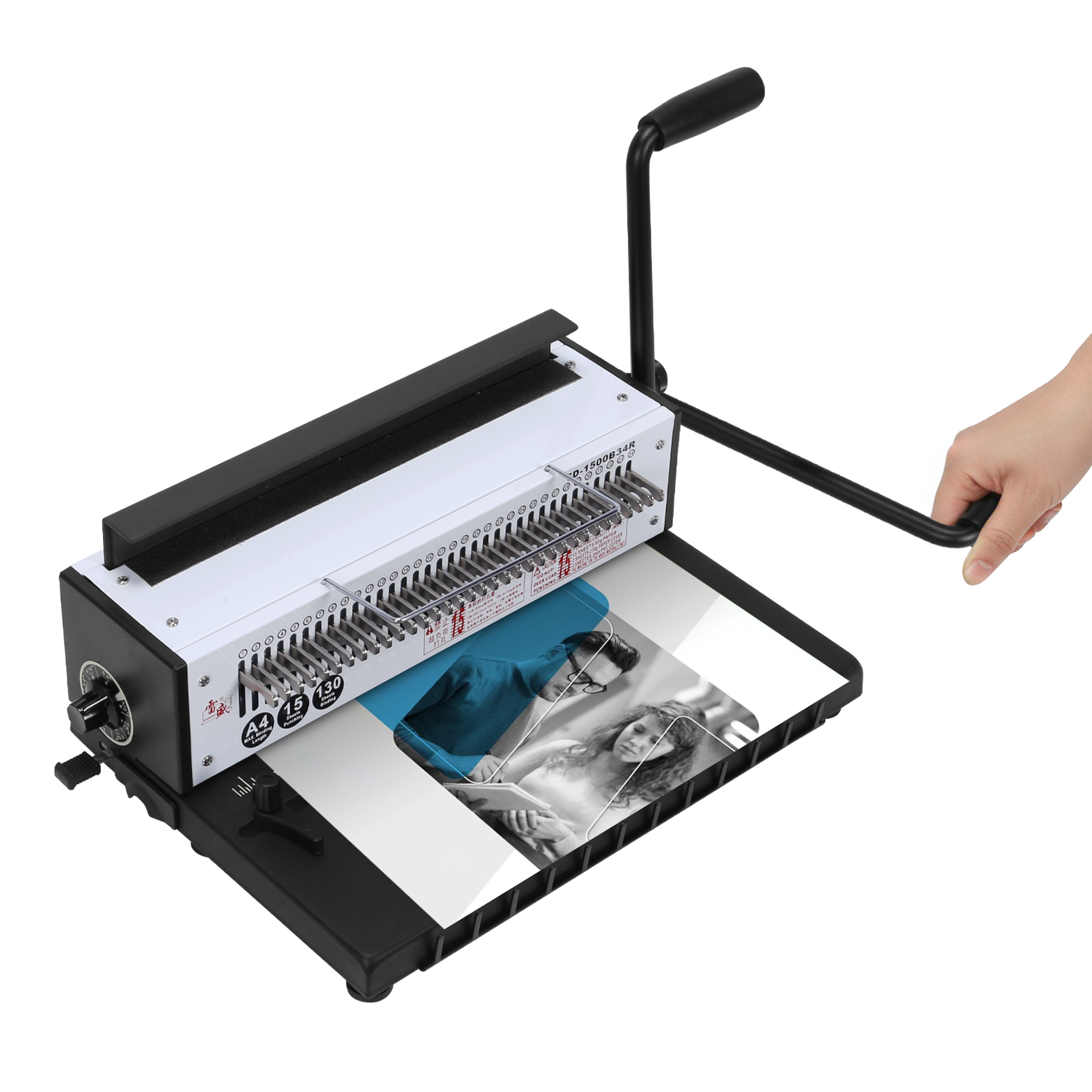1500B34R Round Hole Binding Ma - огляд і ціна Paper Punch 3 Hole