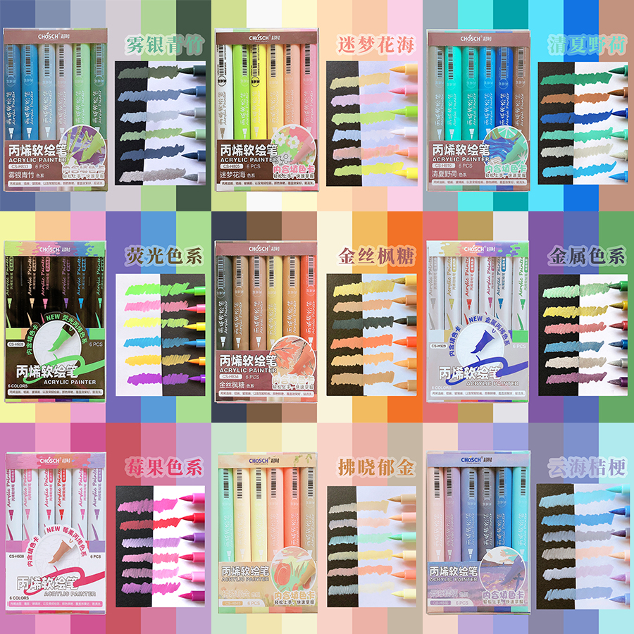 art supplies Aesthetic kawaii  - огляд і ціна Highlighter Set Pastel