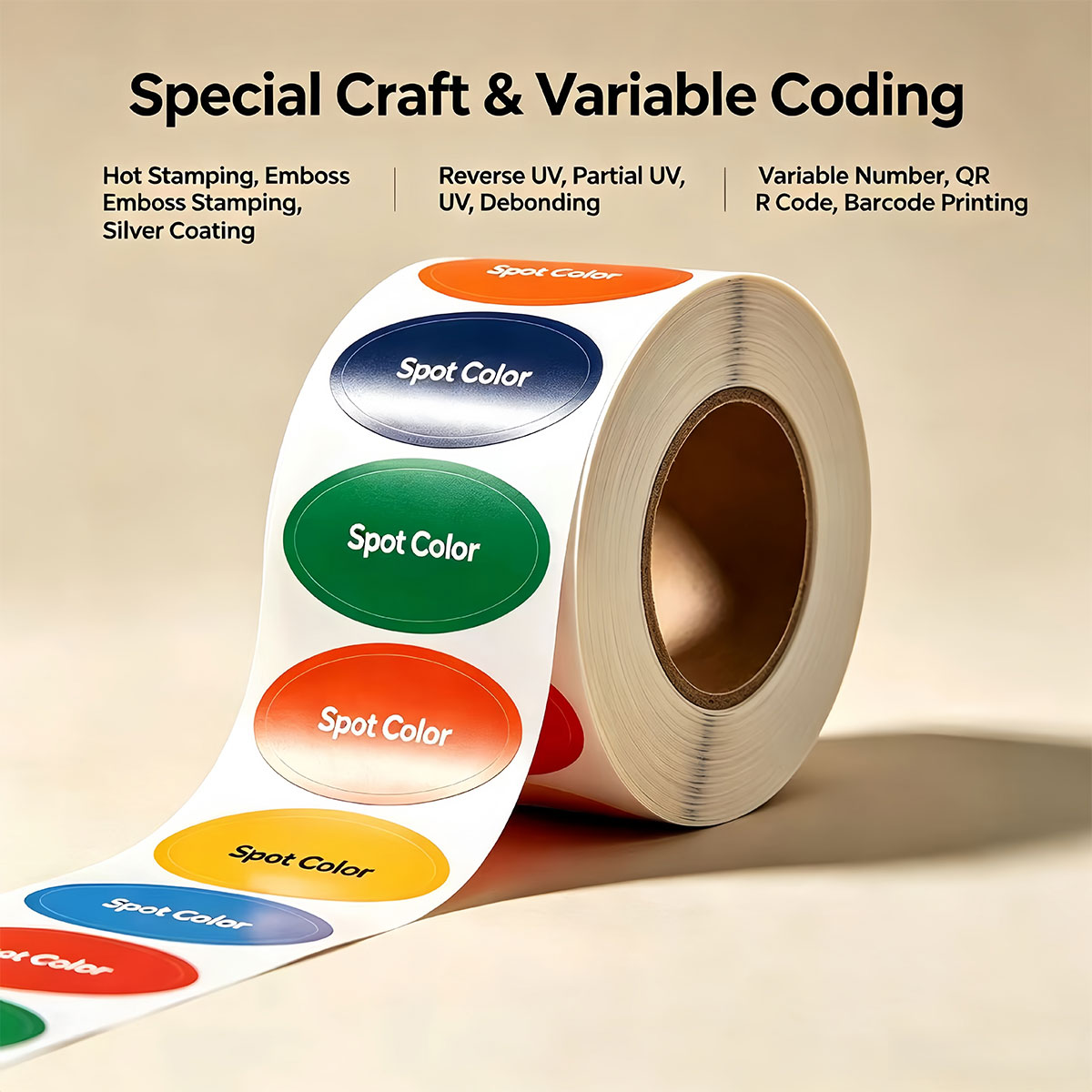 Durst Inkjet Custom Roll Label - огляд і ціна Sticker Label Roll